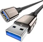 MOGOOD USB Extender USB Extension Cable USB Extension Cable 5M USB 3.0 Extension Cable USB Male to Female USB Cord, Compatible with Webcam,Camera,USB hub,More Port A Devices