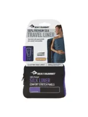 Sea to Summit Silk Liner Stretch - Std | Long | Dbl | Mummy | Hood | Travel
