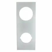 Gainsborough Satin Chrome Slim Style Trim Plate