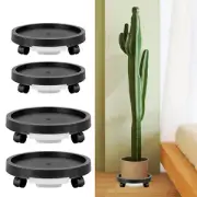 2Packs Plant Caddy with Wheels Heavy Duty Rolling Plant Stands with Water √