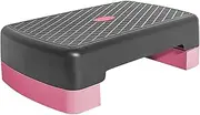 Stepper training, aerobic exercise phase, gym and fitness, 17.7 inch training step with adjustable height, non-slip fitness equipment for the gym