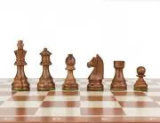 DGT NON-Electronic Wooden Timeless Pieces - Tournament Chessmen 95 mm / 3,75"