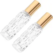 KOCKSHION 2pcs Glass Atomizer Bottles for Cocktails Refillable Spray Accessory for Bars Restaurants and Home Use Flavor and Aesthetic Elegant Design
