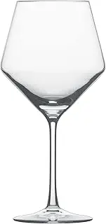 Schott Zwiesel Tritan Crystal Glass Pure Stemware Collection Burgundy Red Wine Glass, 23.4-Ounce, Set of 4