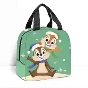 c589 Chip n Dale Children Lunch Bags Kids School Insulated Lunch Bag Portable Cooler Tote Food tbd589