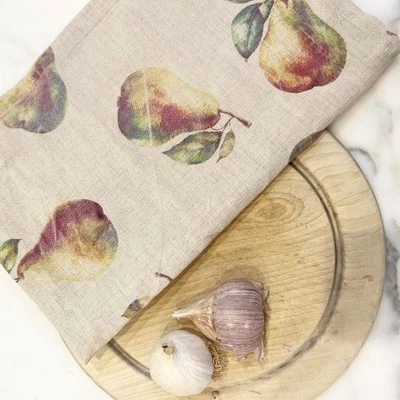 NEW Mode Como Tea Towel Set Pear 2pce
