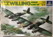 ITALERI 1:72 HEINKEL HE 111Z-1 ZWILLING GLIDER TUG MODEL KIT