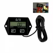 LCD Digital Inductive Tachometer RPM Tach Hour Meter Fit For Chainsaw Lawn Mower