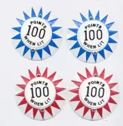 Space Time Pinball Machine POP BUMPER CAP SET