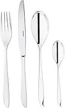 Sambonet Cutlery Set, Steel, Grey, 6 Persons-24 Pcs