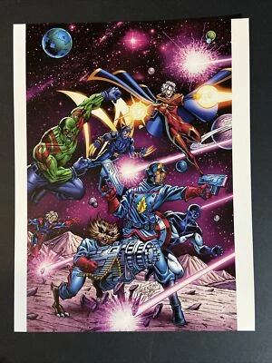 Guardians Of The Galaxy COVER Poster 11"x14" Marvel Comics Jim Valentino