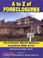 在飛比找三民網路書店優惠-A to Z of Foreclosures: Real E