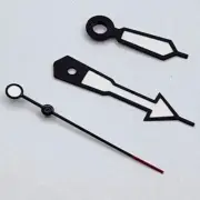 Green Lume Arrow Shape Watch Hands with Black Trim Compatible with NH34 NH35 NH3
