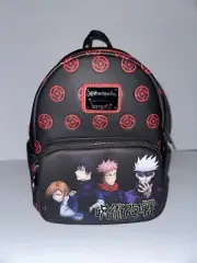 Loungefly Jujutsu Kaisen Mini Backpack Year One Class Collection Exclusive Anime
