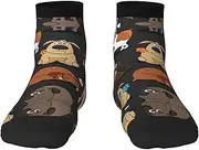 [pvinnk] Dog Corgi Print Functionality Socksing Adult Socks For Workout Winter Warmth And Everyday Wear