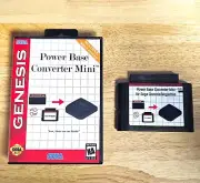 Sega Genesis (Mega Drive) to Master System Adapter Power Base Converter Mini