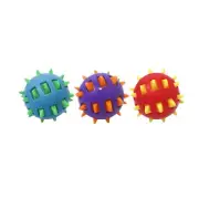 Multipet Spike TPR Ball Dog Toy Assorted, 1 Each/4.5 in By Multipet