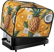 Generic Fruit Summer Print 2 Slice Toaster Cover Fingerprint Bread Maker Protectors,Kitchen Small Appliance Dust Cover