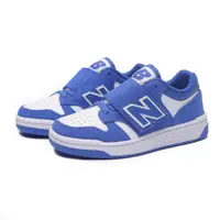 在飛比找蝦皮商城優惠-NEW BALANCE 童鞋 休閒鞋 NB 480 白藍 黏