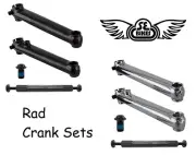 SE Racing Bikes RAD 175mm 3-PIECE Bicycle Chrome or Black