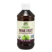 Monk Fruit Liquid Sweetener, Zero-Calorie, Non-Gmo, 8-Ounce