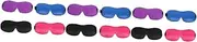 Healvian 3sets Blackout Sleep Convenient Eye Sleeping Silk Eye for Cache Headphones Eye Massager Eye Cream Travel Eye Facial Eye Patches Foam 4pcs*3
