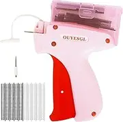 Stitchy Gun For Clothes Upgraded With Storage Box, Quick Stitch Sewing Gun, Stitchy Quick Clothing Fixer Comes With 1000 Black & 1000 White Fasteners, 2 Micro Needle