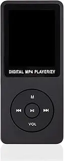 Mp3 Player 64 Gb Music Player 1.8'' Screen Portable Mp3 Music Player with Fm Radio Voice Recorde for Black