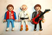 Playmobil,MARTY McFLY,DR EMMITT BROWN,BACK TO THE FUTURE,3 FIGURES