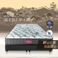 在飛比找momo購物網優惠-【TENLLiS 天妮絲】羅含夢鳥德國AGRO二線獨立筒(雙