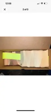 4 3/4-2 3/8 1000 manila shipping tags. Without wire ties,rubberbands or string