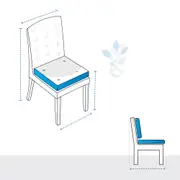 High-Back Outdoor Dining Chair Custom Covers