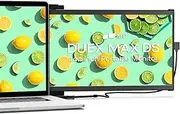 Mobile Pixels New Duex Max DS 14.1 inch FHD 1080p Laptop Screen Extender, USB Type-C/HDMI Ports, Portable Monitor for 14 to 17 inch Laptops, Compatible with MacOS/Windows/Apple/Android/Switch(Black)