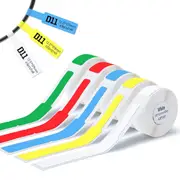 Niimbot Thermal Label Sticker For D11/D110/D101/H1S 12.5x109mm 65pcs - White Cable