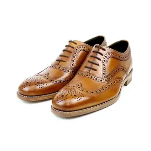 【Loake】經典翼紋雕花牛津鞋 棕色(LK190-TAN)