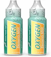 Oxygen Elements Max Plus Candida Therapy Yeast Fighter By GHT 1 Oz Per Bottle - 2 Bottles