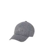 Brunello Cucinelli Logo Embroidered Baseball Cap S,XL,L,M medium gray