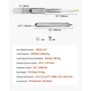 Here’s an optimized eBay product title for your drawer slides:Soft Close Full