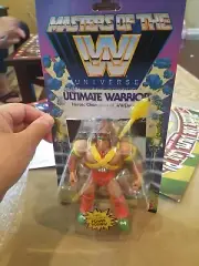New Sealed Ultimate Warrior Masters of the WWE Universe MOC MOTU Series 1 2019