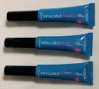 Lot of 3 NEW "L'OREAL" INFALLIBLE LIP PAINTS #306 Domineering Teal .27 OZ
