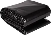 Reinforced HDPE Pond Liner, 5x8m 6x6m 7x10m 8x12m 10x15m Pond Liners for Outdoor Ponds, Pond Liners for Koi Ponds, Garden Fountain, Waterfall(8x12m(26.2x39.3ft))