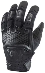 Tourmaster Overlander Womens Textile Adventure Touring Gloves Black