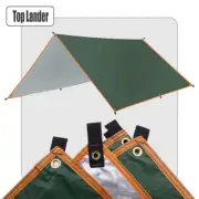 Waterproof Tarp Tent Shade Ultralight Sunshade Awning Tourist Beach Sun Shelter