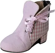 TENOL 1/4 Scale High Heeled Shoes,Female Shoes,Hands on Coordination,Photo Props Imagination DIY Doll Decoration Doll Figure Shoes