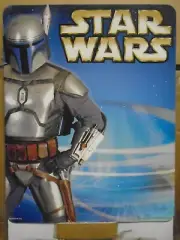 STAR WARS EPISODE 2: ATTACK OF THE CLONES Promo Poster 2002 JANGO FETT, OBI WAN