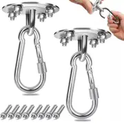 Stainless Steel Ceiling Hook Bracket Safe Reliable For Swing Hammock Sandbag