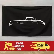 For Mercedes 300 SL Gullwing 1954-1957 Fans 3x5 ft Flag Banner Gift Birthday
