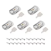 Toggle Catch Lock (66mm x 34mm) 5Pcs, Iron Hasp Latches
