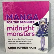 Manga for the Beginner Midnight Monsters: How to Draw Zombies Vampires Hart NEW