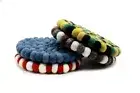 Multicolor Felt Ball Trivet -Round Trivet - Kitchen Decorations| Set of 3